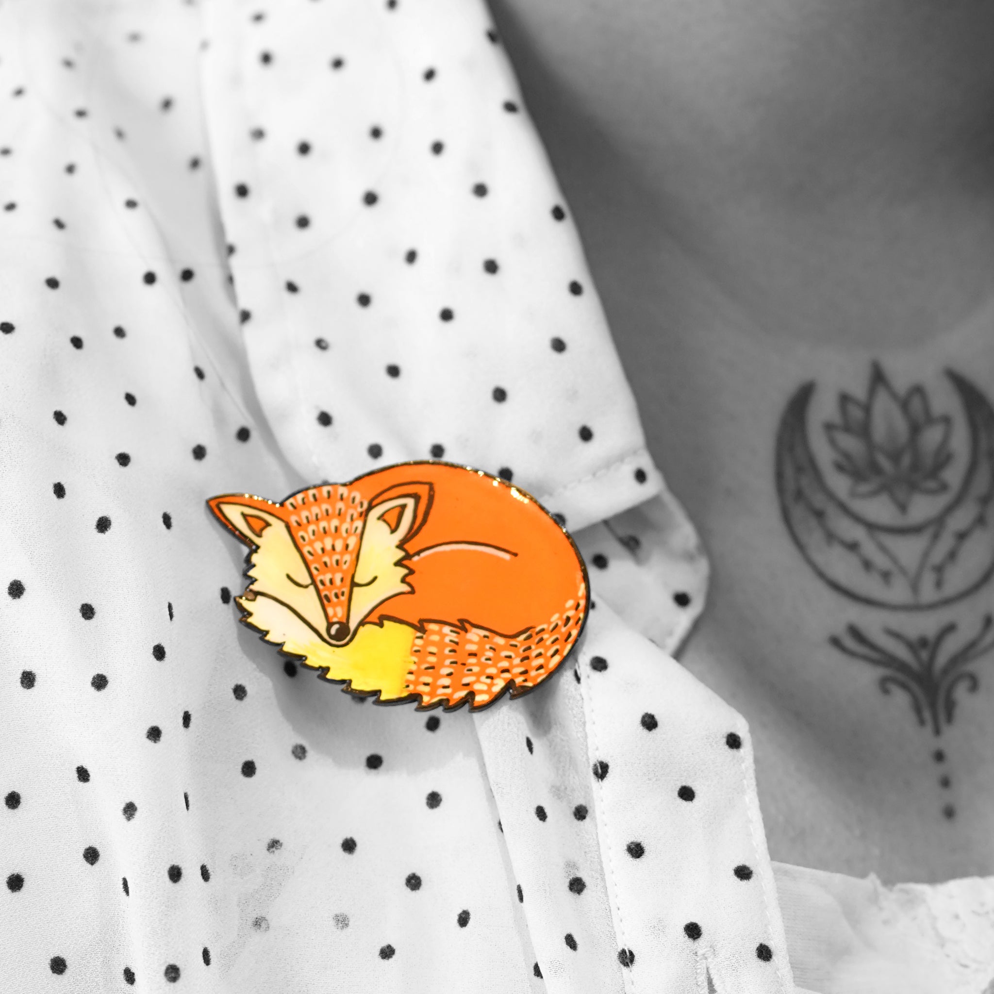 Fox Brooch